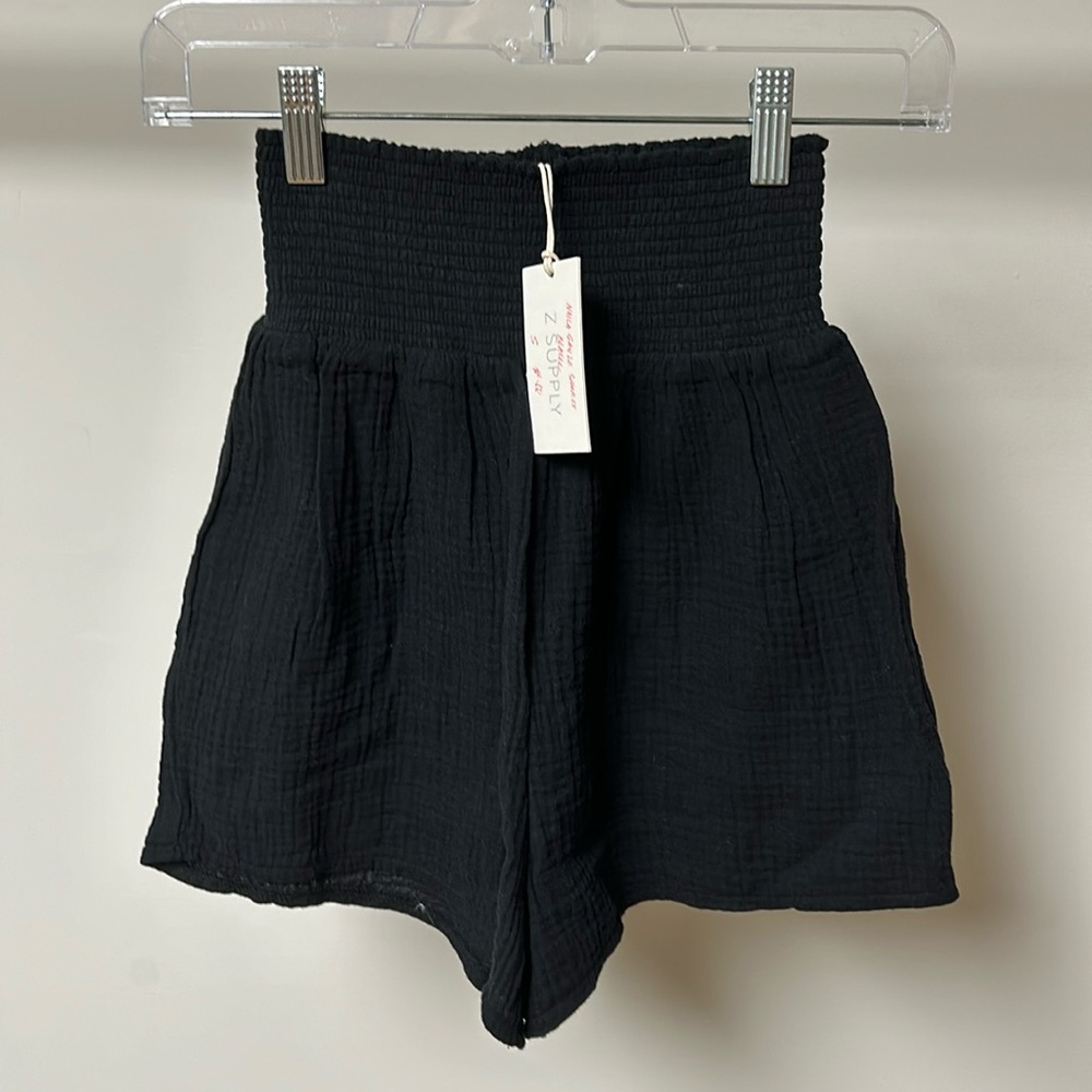 Z supply naila gauze short black